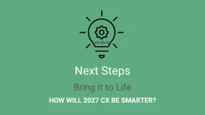 Next Steps for 2027