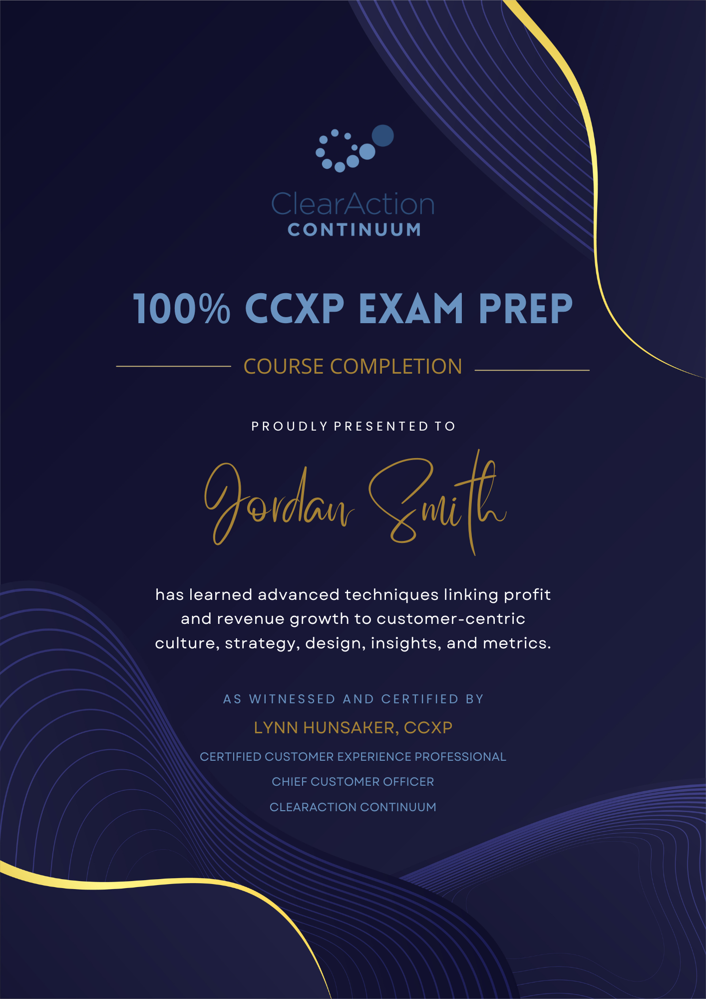 CX Masterclasses Prove CX Value