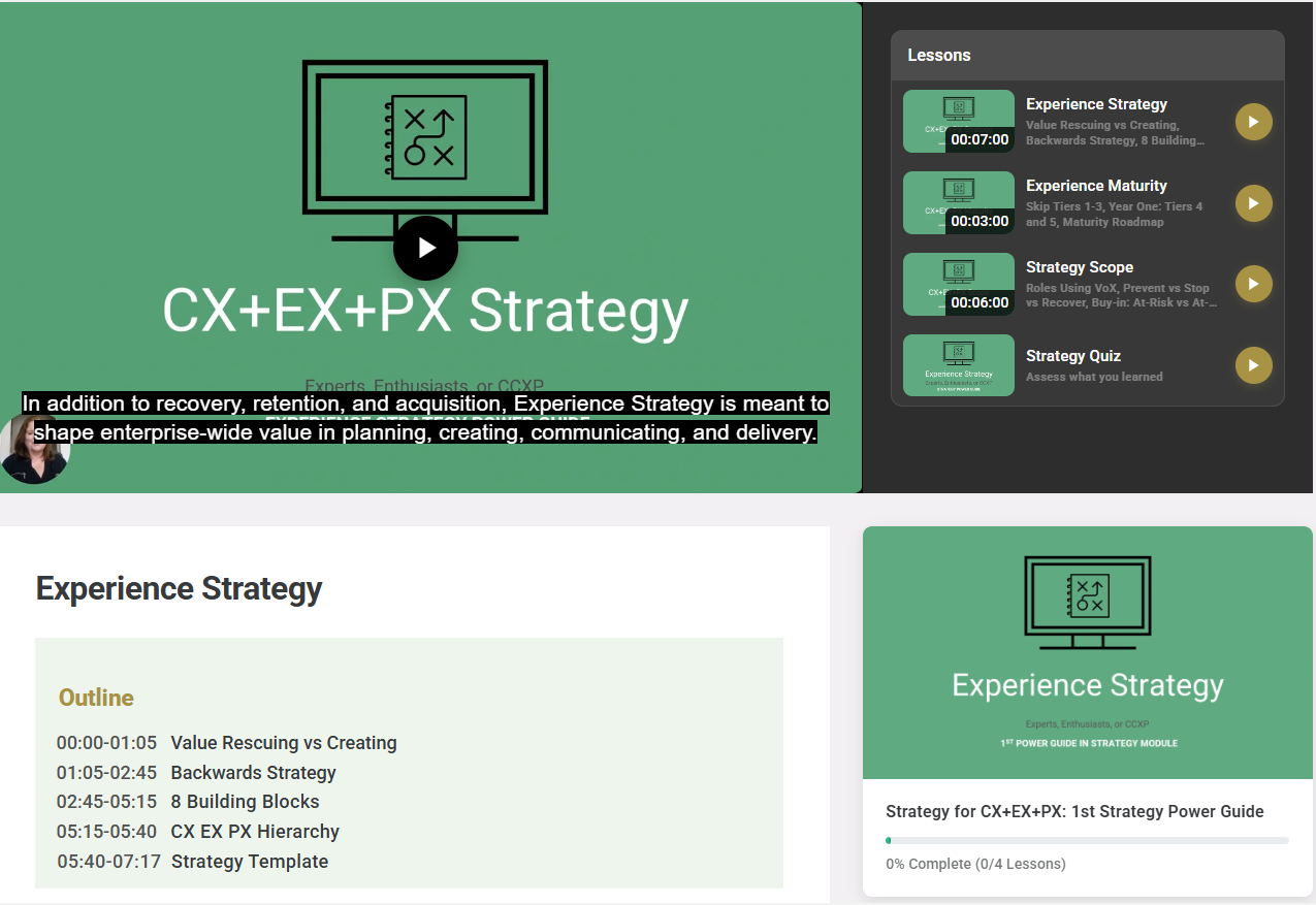CCXP Course Page