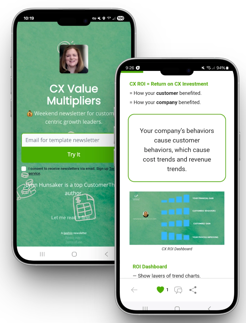 CX Value Multipliers Newsletter