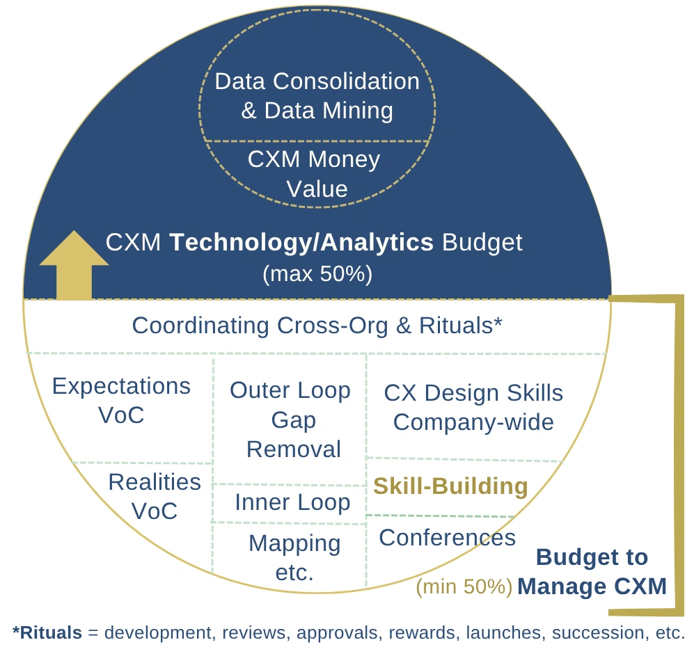 Customer Experience Training Budget