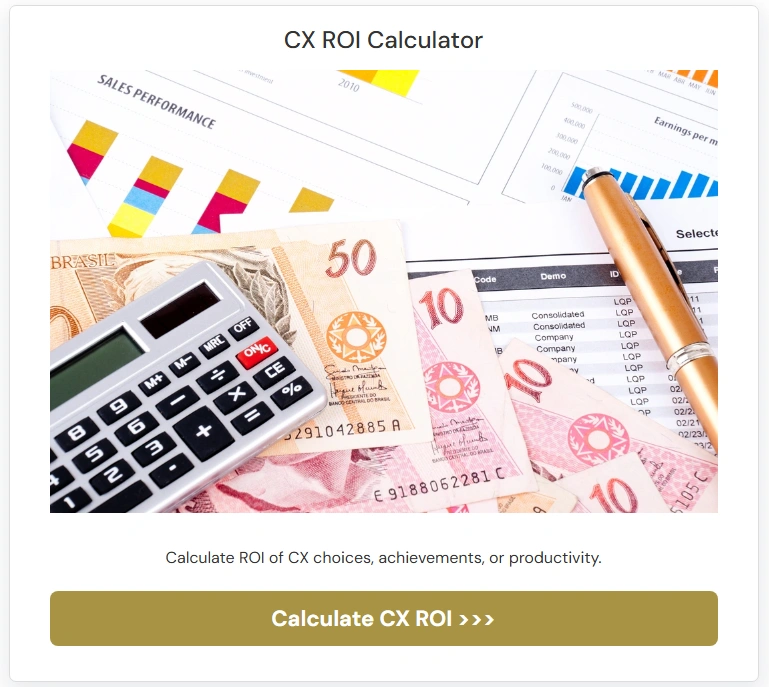 CX ROI Calculator in Forum