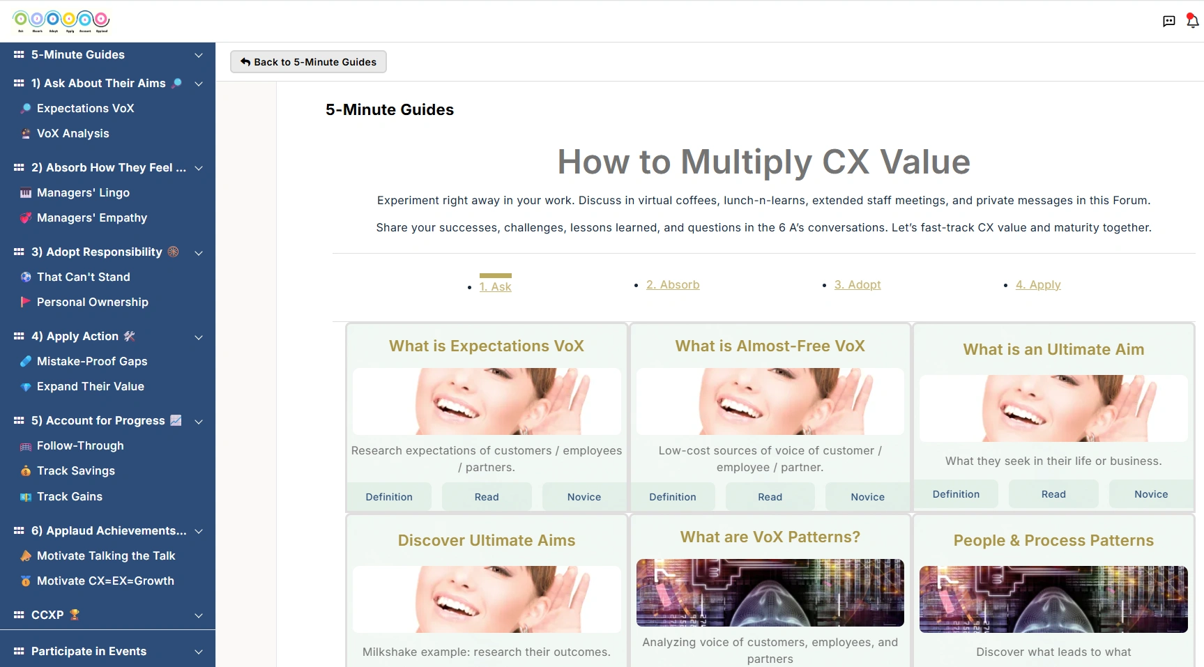 CX Value Multipliers Forum 6 As Success Factors