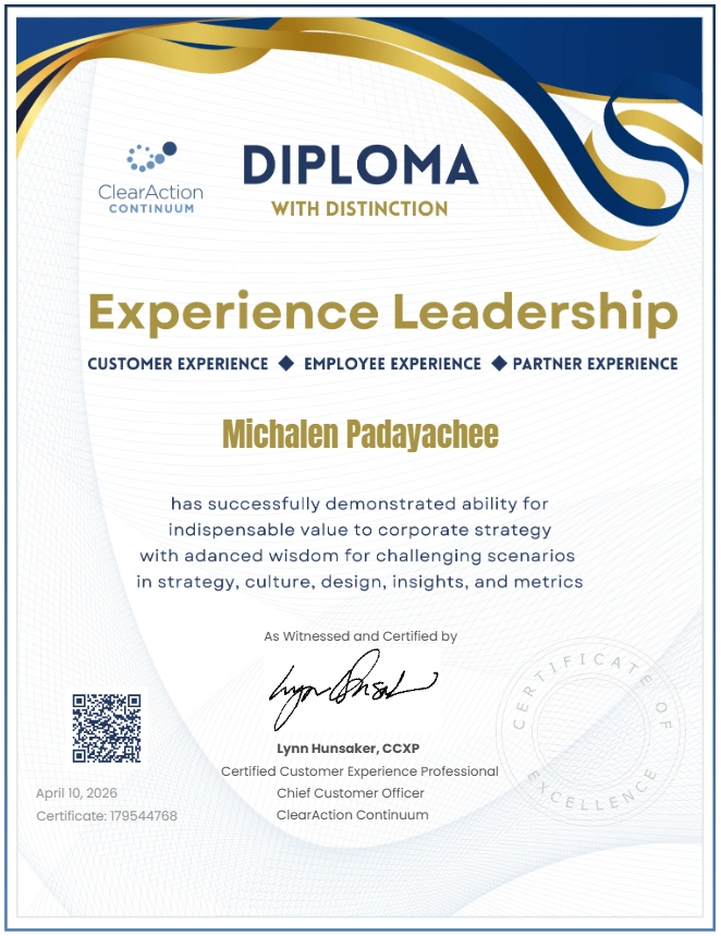 Diploma Michalen Padayachee