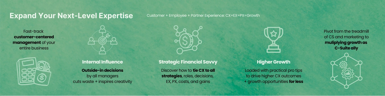 CX Masterclass Advantages from ClearAction