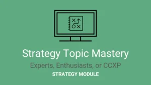 Strategy Topic Mastery