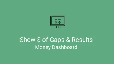 CX Money Value Dashboards