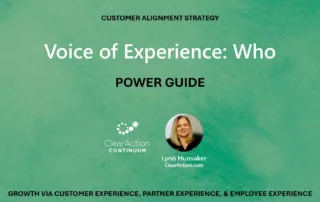 Voice of Experience: Who Power Guide
